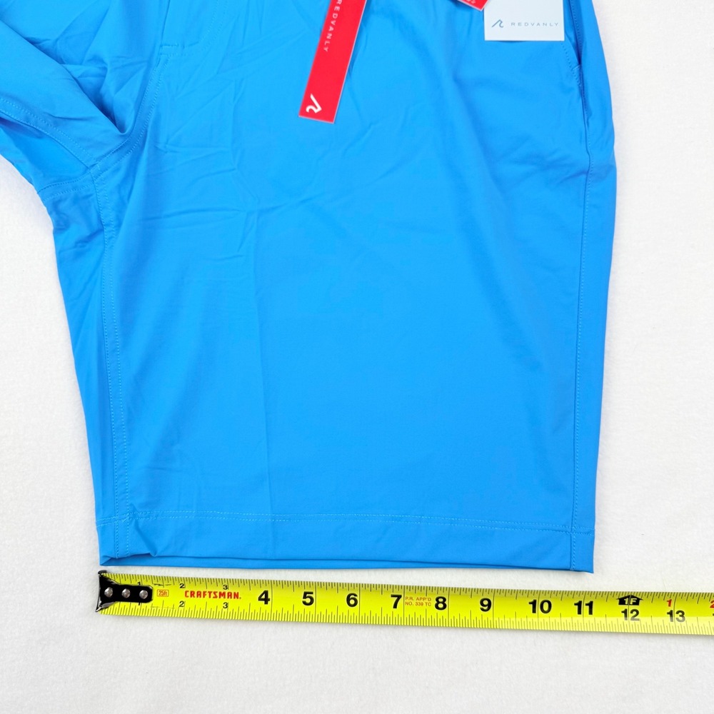 Redvanly Hanover Men's Ibiza Blue Golf Short Size XL RAD211300A 9" Inseam NWT - Picture 11 of 13
